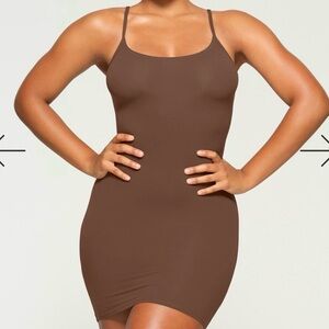NWT SKIMS Fits Everybody Slip Dress (Jasper - S)
